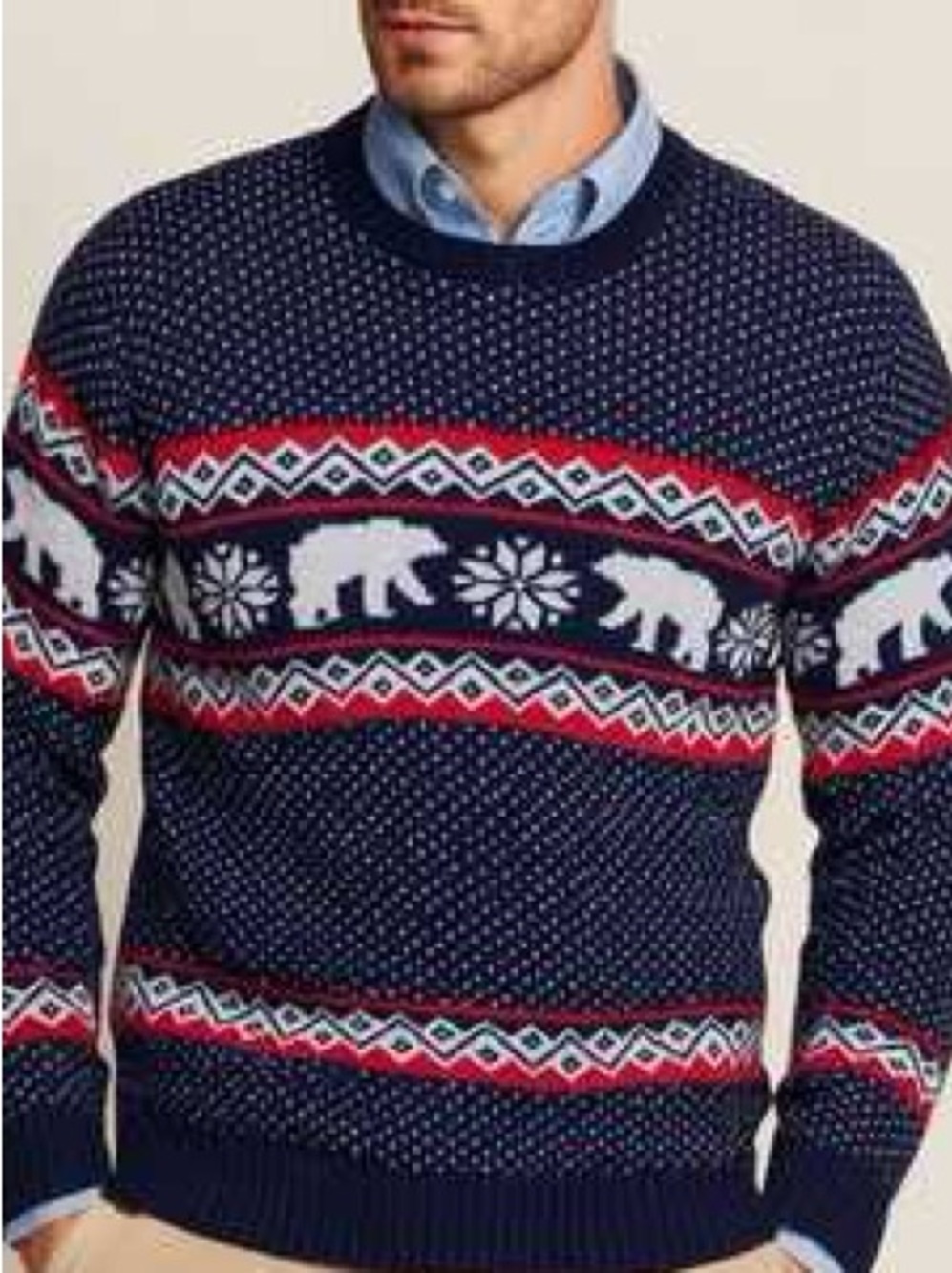 ASPEN - MENS - WINTER PRINT SWEATER